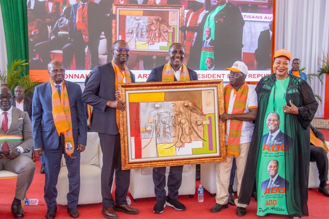 LES ARTISANS RÉAFFIRMENT LEUR ATTACHEMENT À LA VISION DE DÉVELOPPEMENT DU PRÉSIDENT ALASSANE OUATTARA